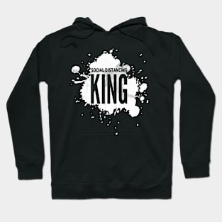 Social Distancing King Hoodie